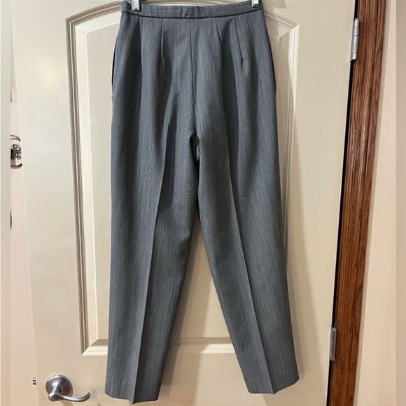 PENDLETON 100% Wool Black White Cropped Trousers Women's Size 4 - Picture 1 of 5